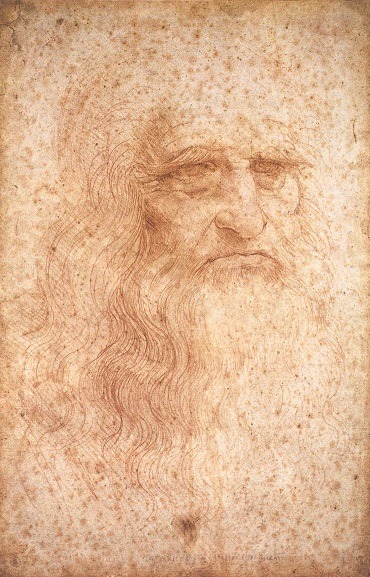 Portrait of Leonardo da Vinci